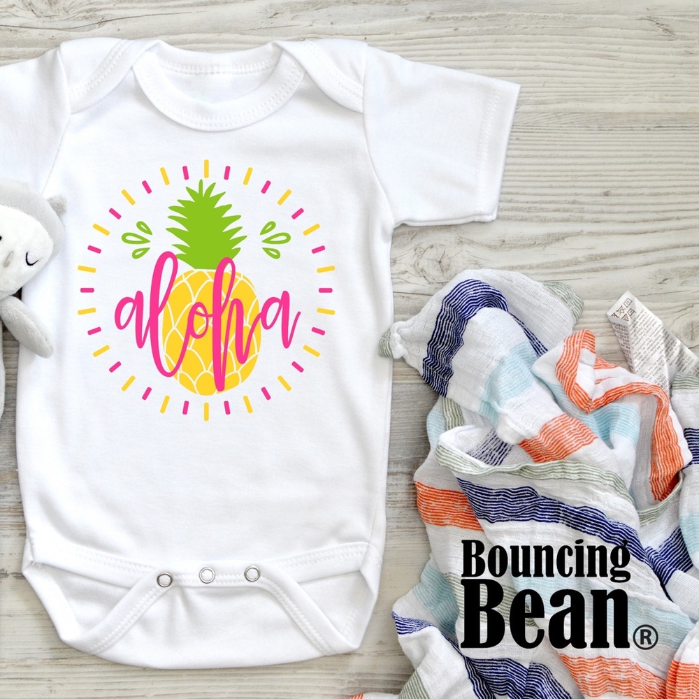 Aloha infant baby bodysuit onesie